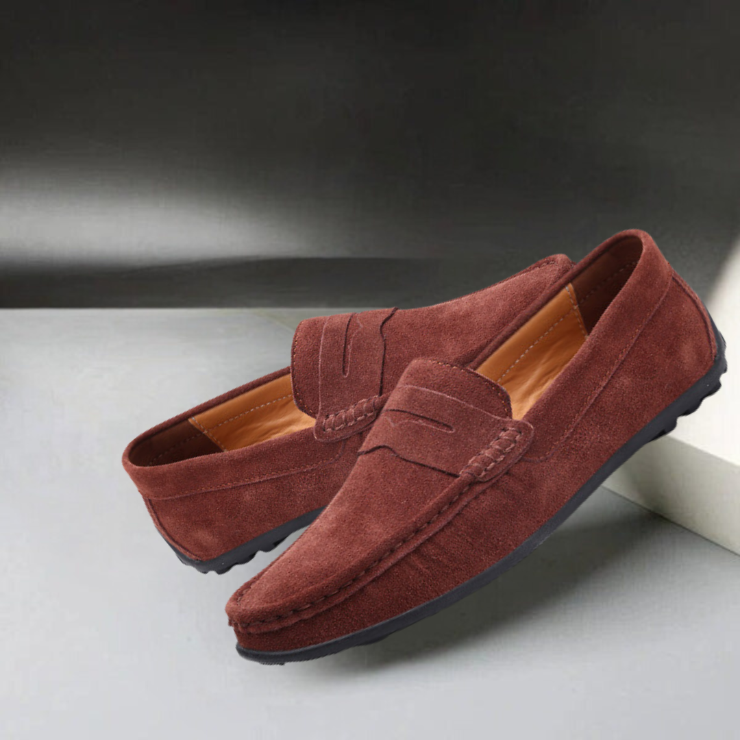 Dante Suède Loafers – Verzorgd, Comfortabel & Tijdloos