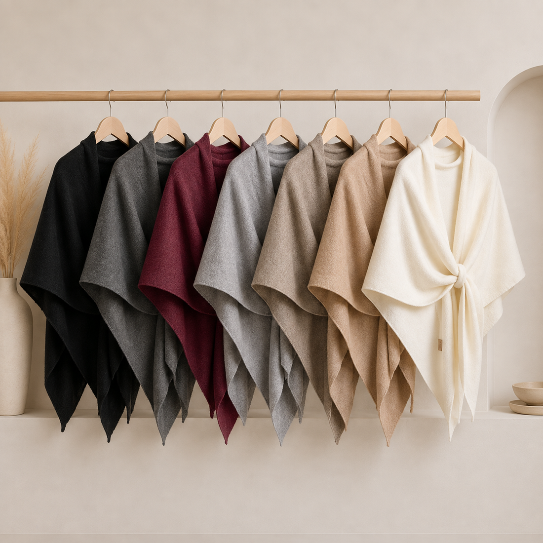 Colette Omslagdoek – Zacht, Warm & Veelzijdig