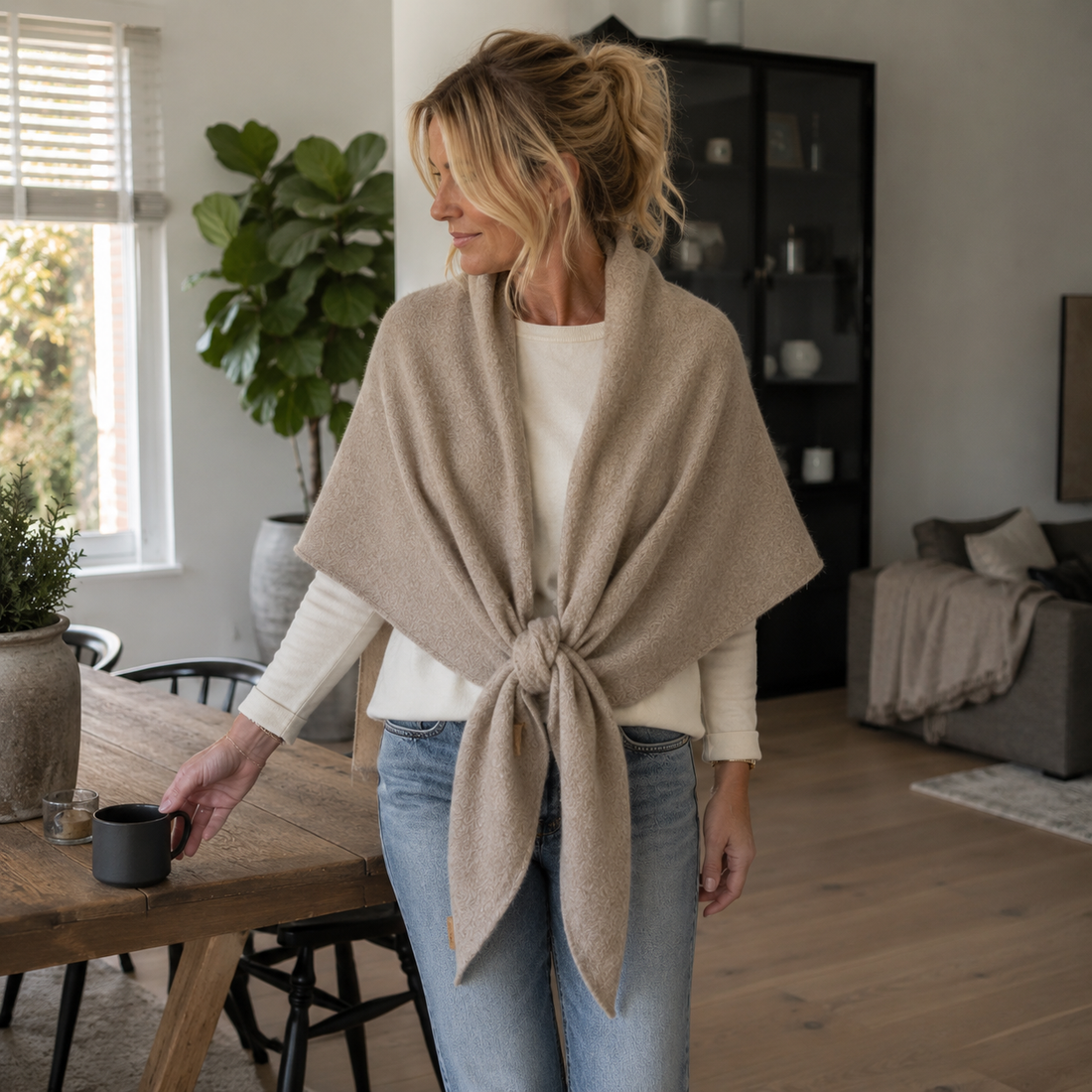 Colette Omslagdoek – Zacht, Warm & Veelzijdig