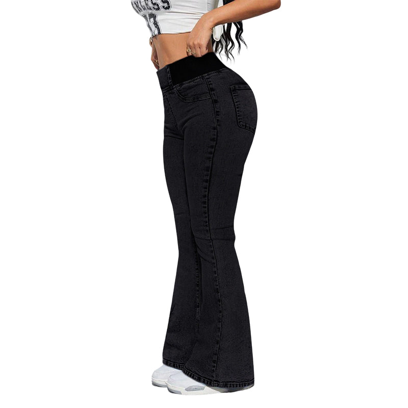 Célia High-Waist Flared Jeans – Flatterend, Comfortabel & Vrouwelijk