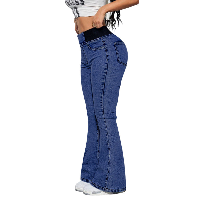Célia High-Waist Flared Jeans – Flatterend, Comfortabel & Vrouwelijk
