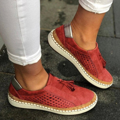 Margot comfort instappers in rood