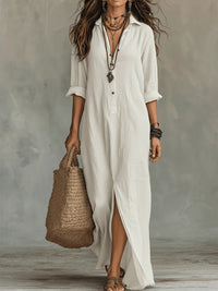 Amara | Luchtige Maxi Blousejurk