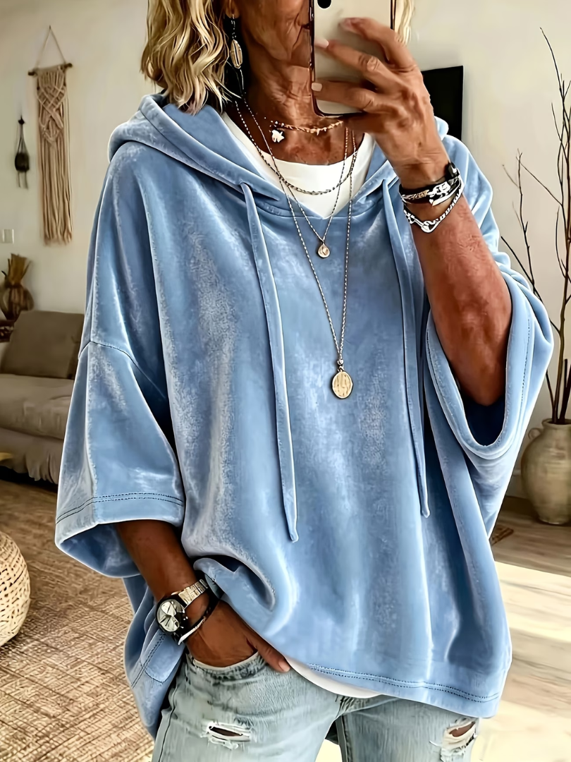 Lorena | Velours Hoodie