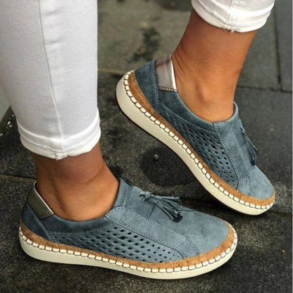 Margot comfort instappers in marineblauw