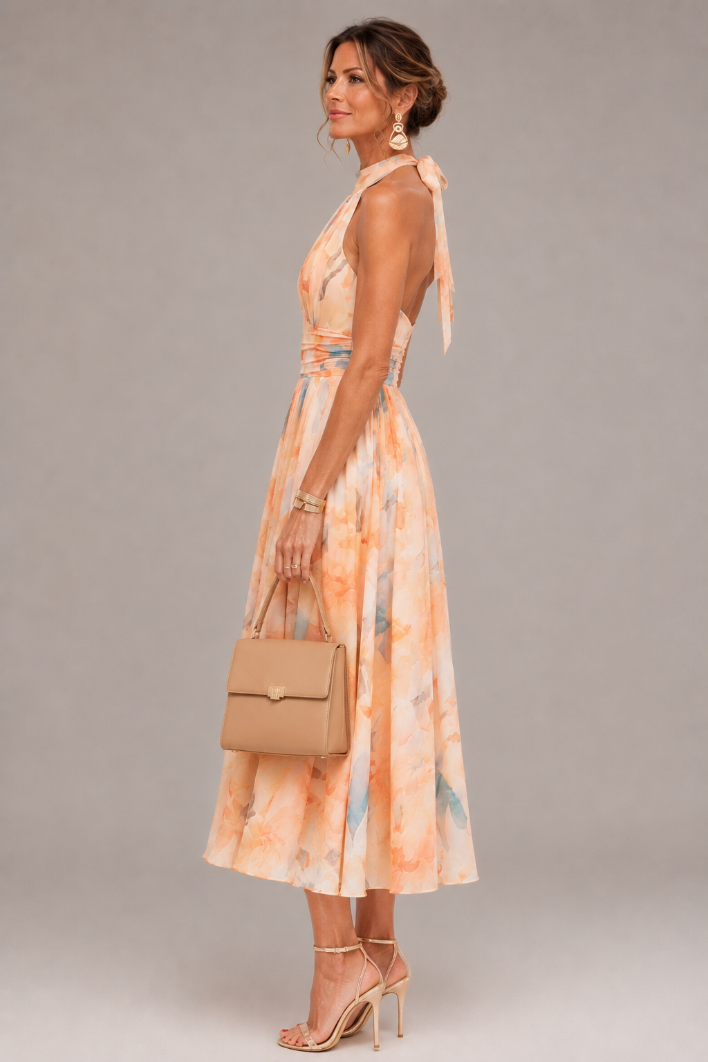 Solène | Halter Maxi-Jurk