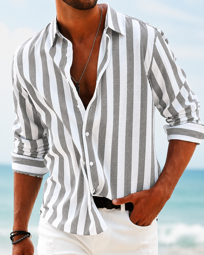 Ravi | Streep Shirt