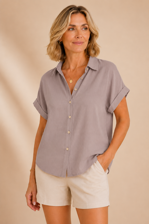 Alizé Casual Blouse – Luchtig, Vrouwelijk & Moeiteloos Stijlvol