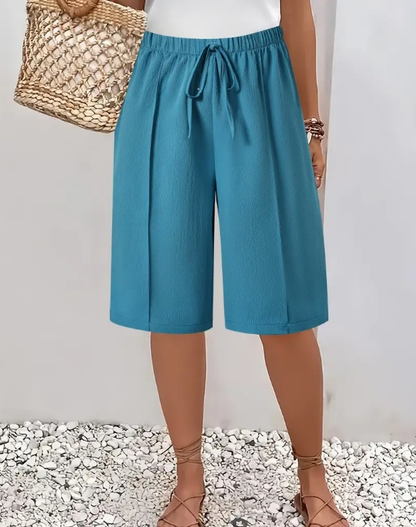 Fenna | Linnen-Look Shorts