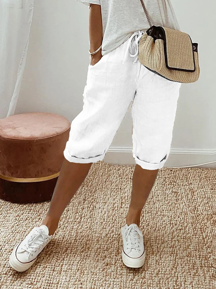 Lina | Linnen Shorts