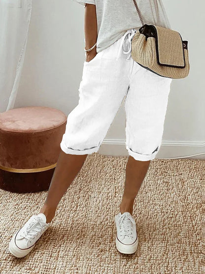 Lina | Linnen Shorts