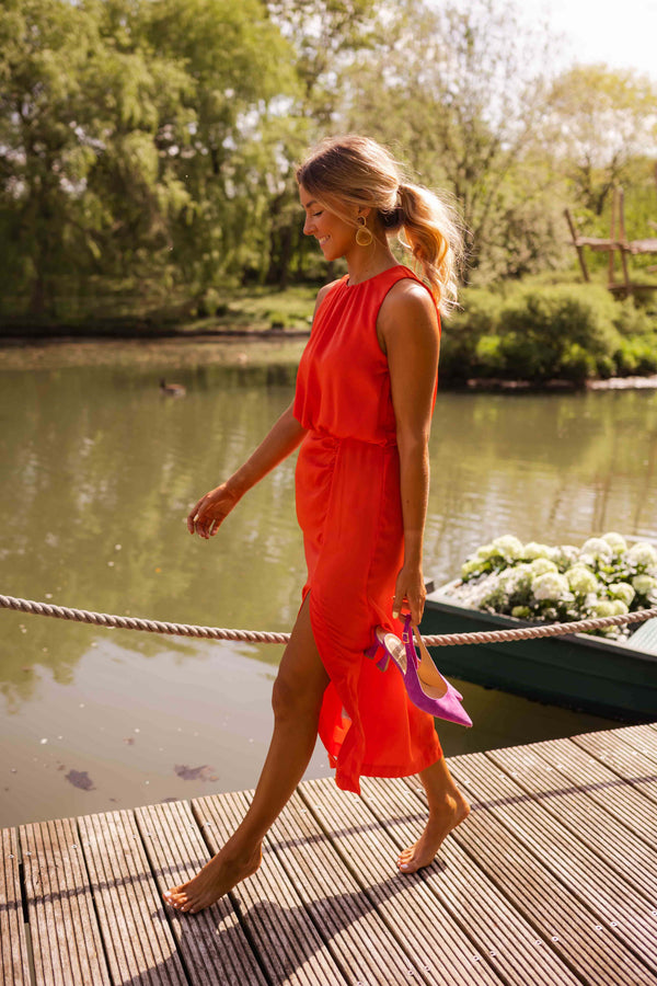 Rosalie Maxi-Jurk – Elegant, Luchtig & Vrouwelijk
