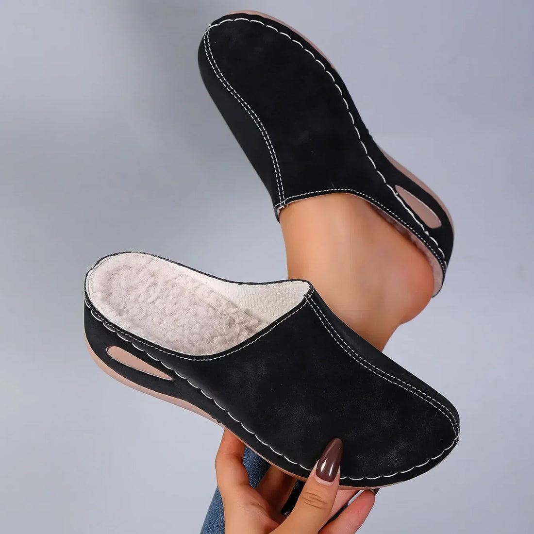 Roos Comfort Pantoffels – Warm, Zacht & Ondersteunend