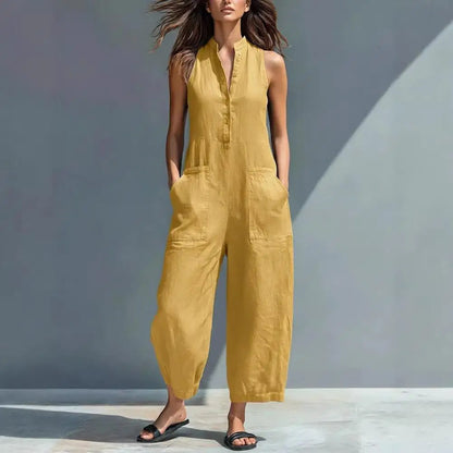 Feline | Wide Leg Jumpsuit