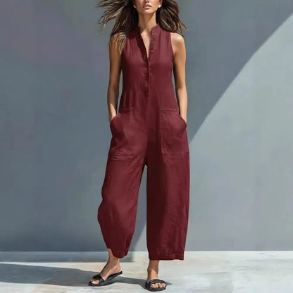Feline | Wide Leg Jumpsuit
