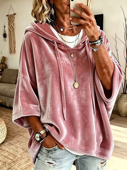 Lorena | Velours Hoodie