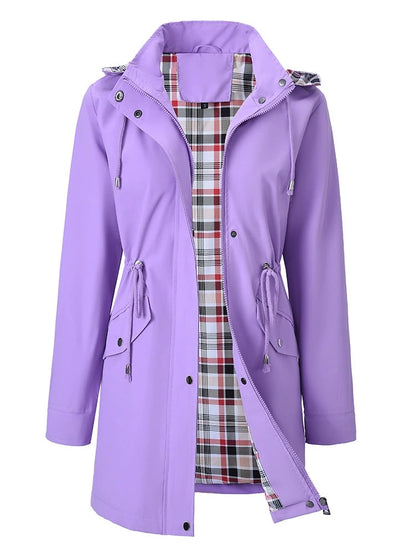 Carlotta 3-in-1 regenjas in paars
