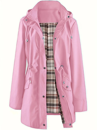 Carlotta 3-in-1 regenjas in roze