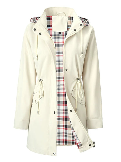 Carlotta 3-in-1 regenjas in wit