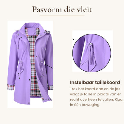 Pasvorm van de Carlotta 3-in-1 regenjas