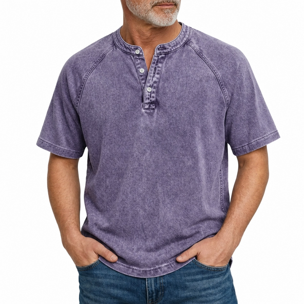 Joris Vintage Poloshirt – Tijdloos, Comfortabel & Casual Stijlvol