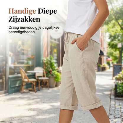 Lina | Linnen Shorts