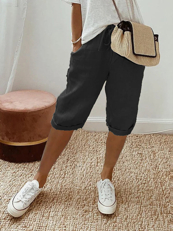 Lina Linnen Shorts – Luchtig, Comfortabel & Zomers
