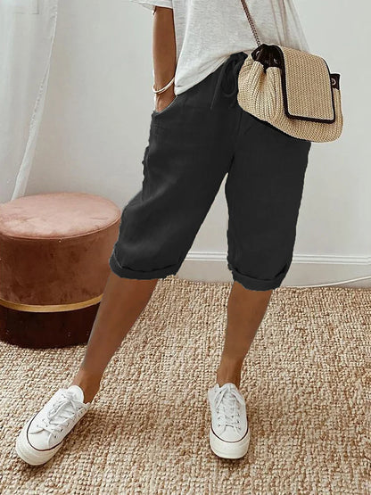 Lina | Linnen Shorts