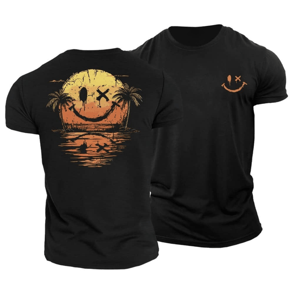 Milo Smiley Zomershirt – Vrolijk, Luchtig & Casual Stijlvol