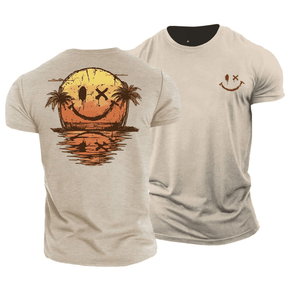 Milo Smiley Zomershirt – Vrolijk, Luchtig & Casual Stijlvol